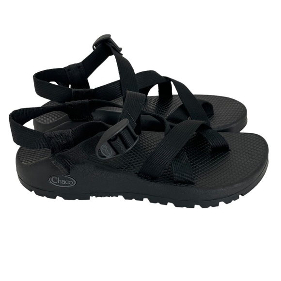 Chaco Shoes - Chacos Black Vibram Sole Classic Sport Sandal Size 8